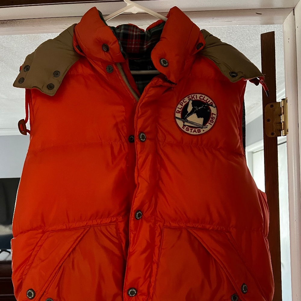 Polo Ralph Lauren Winter Puffy Vest- L